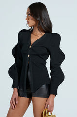 WAVY CARDIGAN