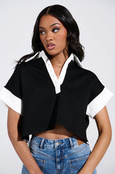 NOTHING TO SEE BLOUSE