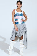 DONT MESS WITH ME MIDI SKIRT