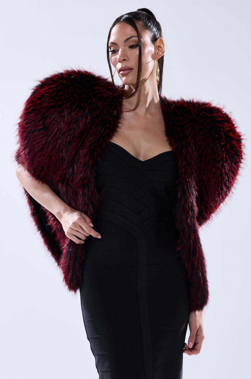 STAR CROSSED LOVER FAUX FUR VEST