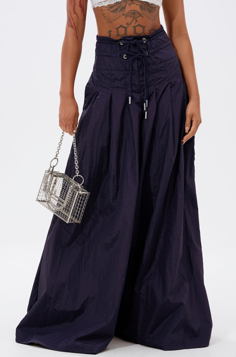 DANCE THE NIGHT AWAY DENIM PALAZZO PANT