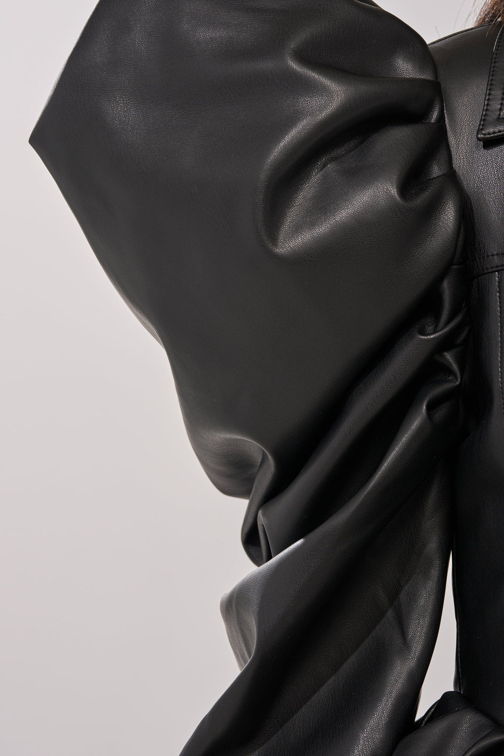 NIGHT MOVES FAUX LEATHER JACKET