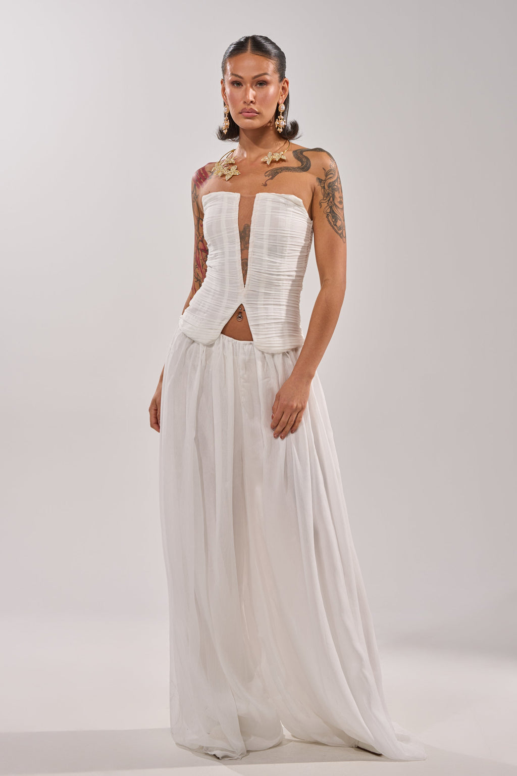 BEAUTIFUL NIGHT WHITE CORSET