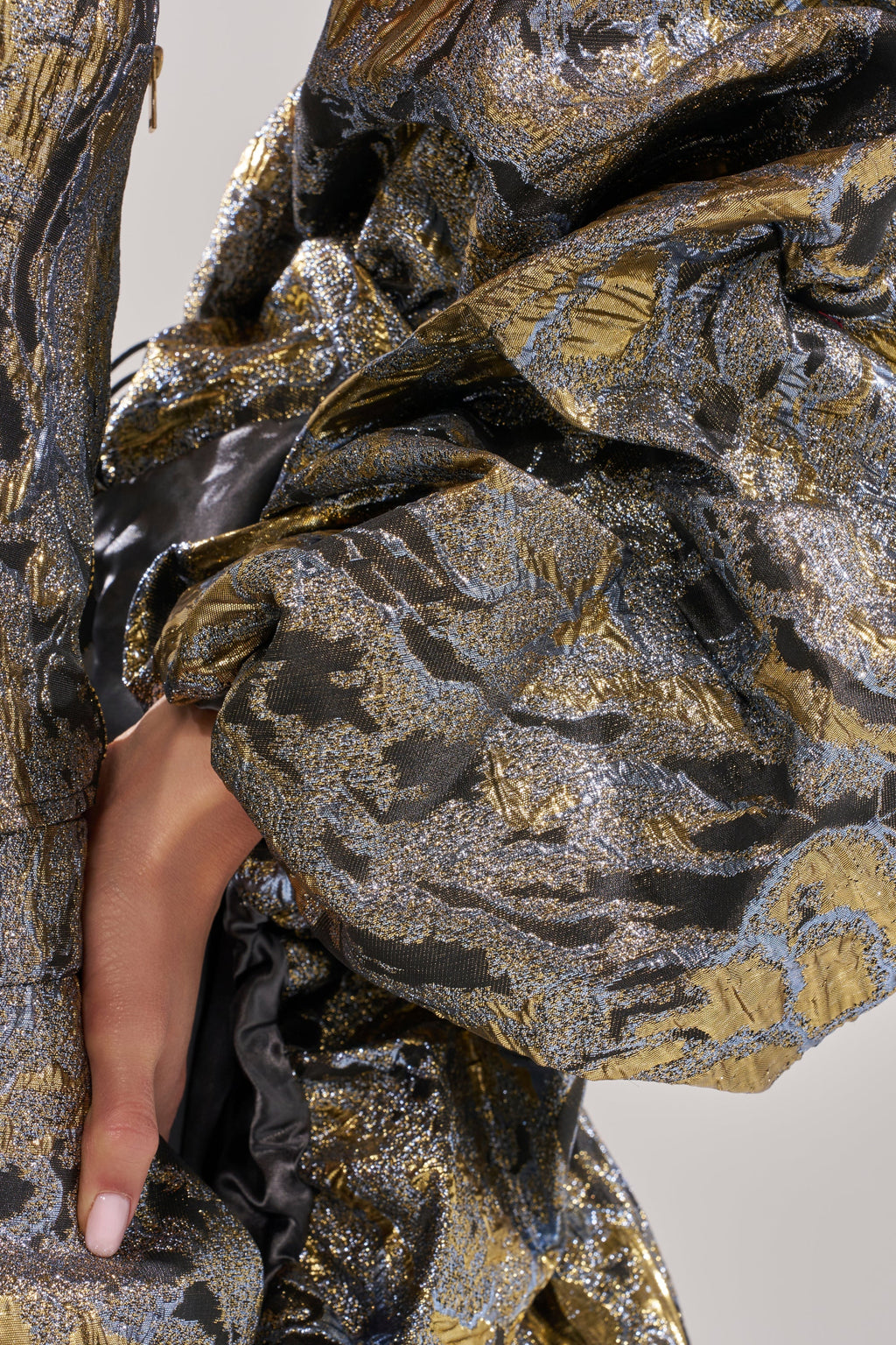 AMINA BROCADE SHRUG