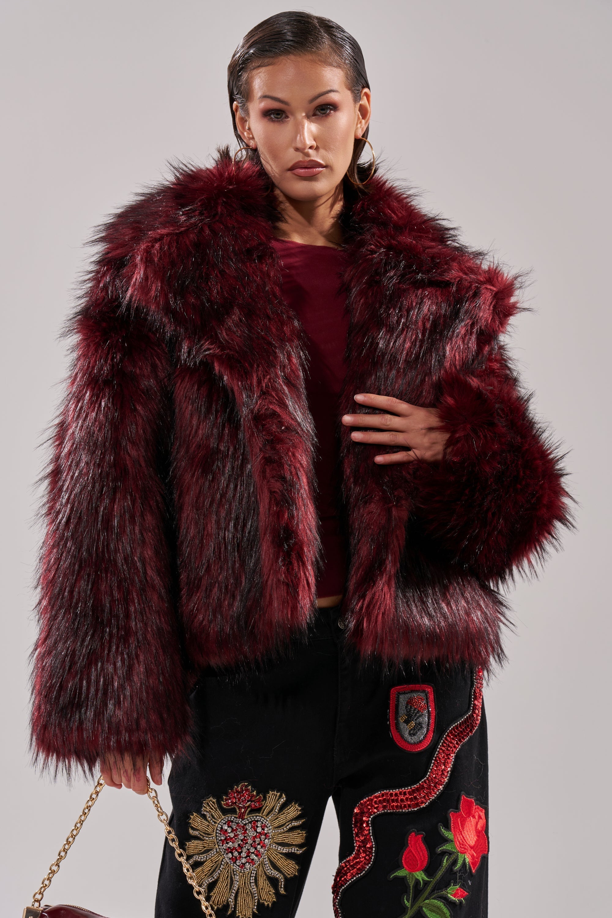 MICHIGAN AVE FAUX FUR
