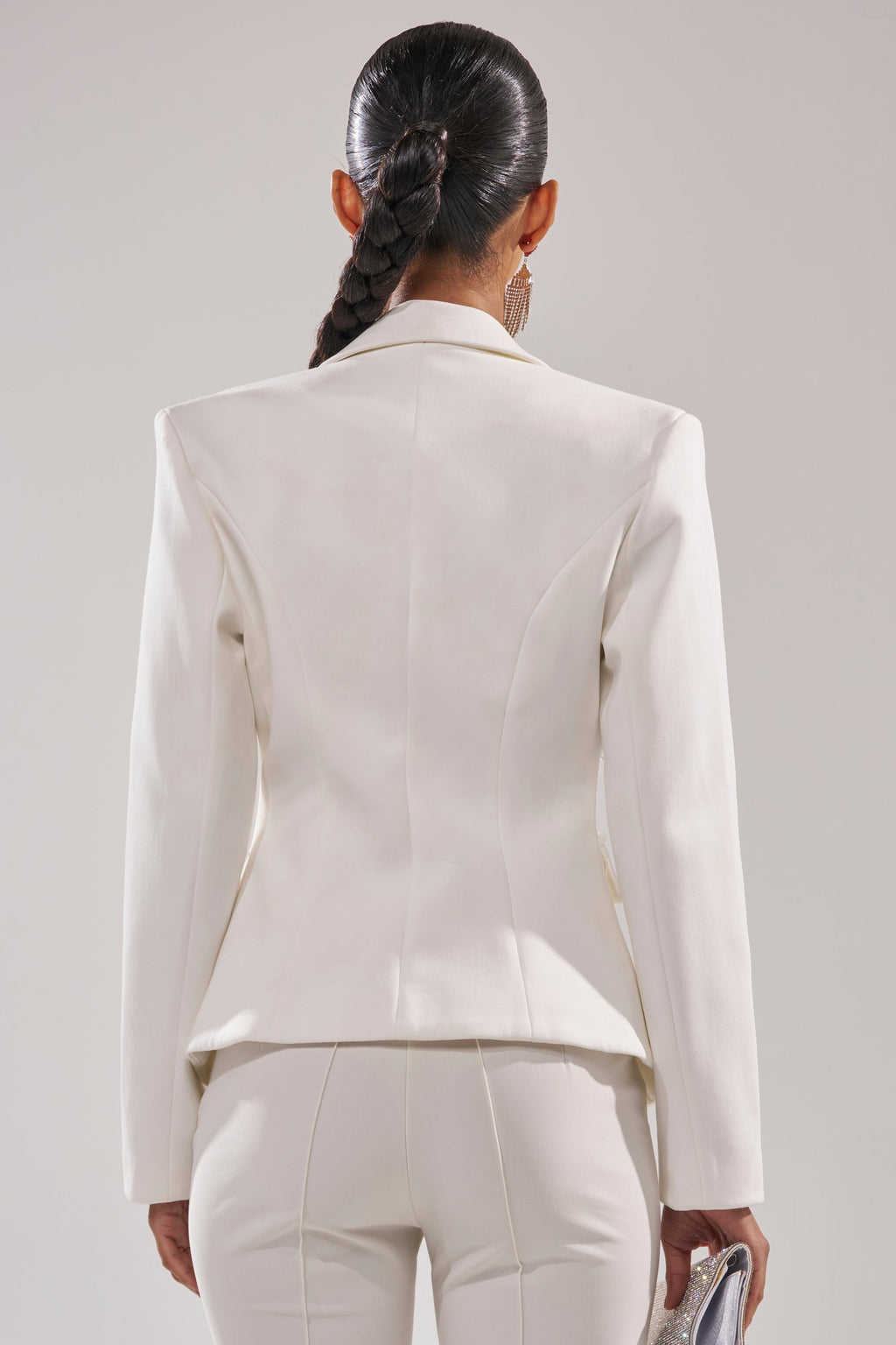 SPEND IT ALL ON ME EMBELLISHED BLAZER