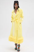 MIMOSA TULLE TRIM TRENCH