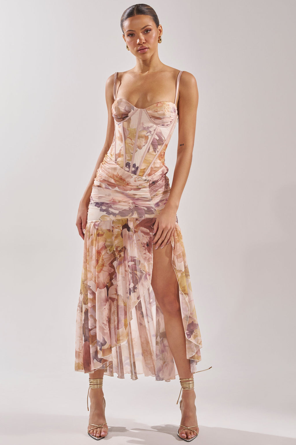 WILD FLOWER MAXI DRESS