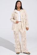 CROCHET KNIT PANT