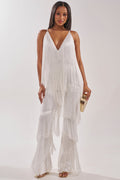BAECATION FRINGE JUMPSUIT