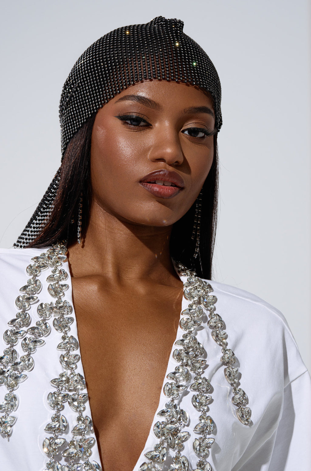 ONLY THE ELITE RHINESTONE NET DURAG