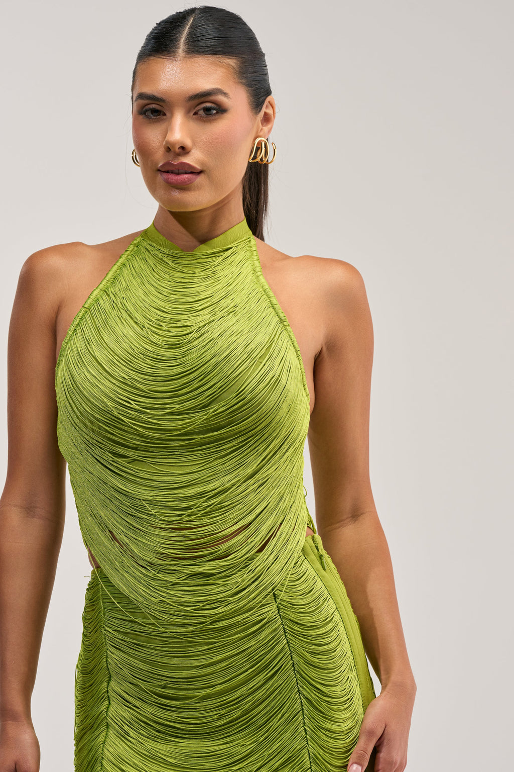 BRIGHT AND TIGHT FRINGE TOP