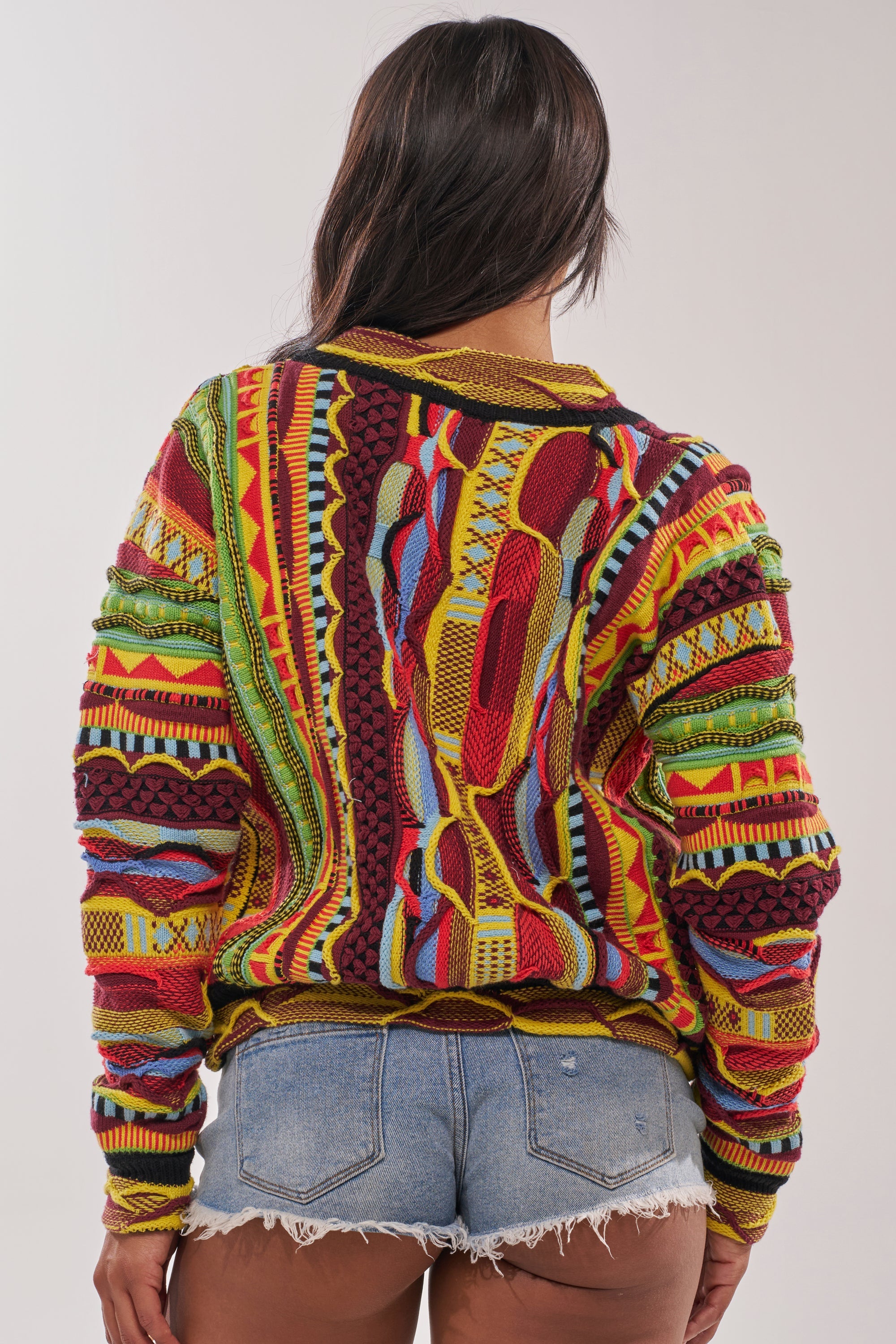 MADE YA LOOK KNIT SWEATER
