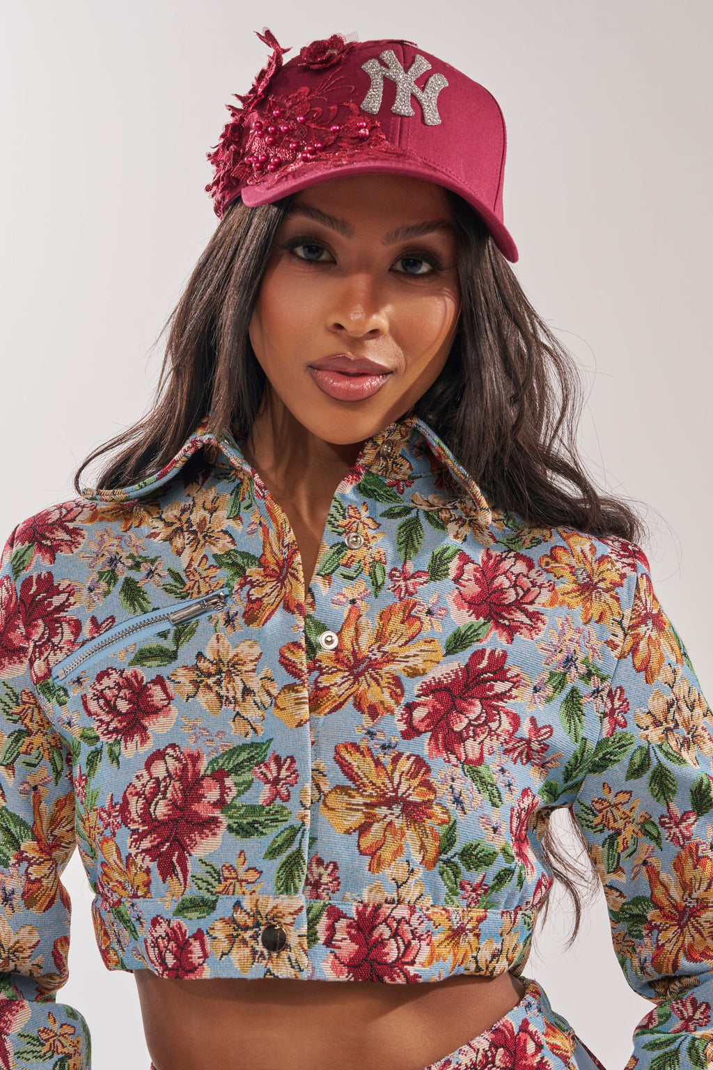 FROM YA CITY APPLIQUE HAT