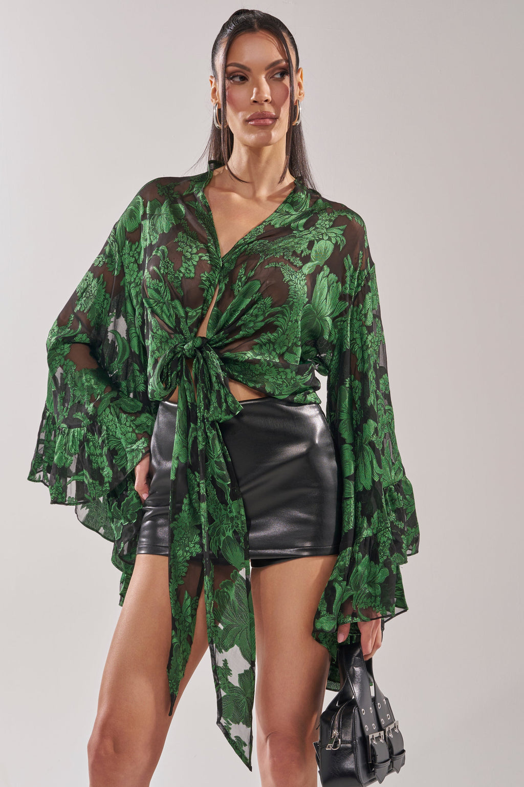 IN THE FEELS LACE BLOUSE