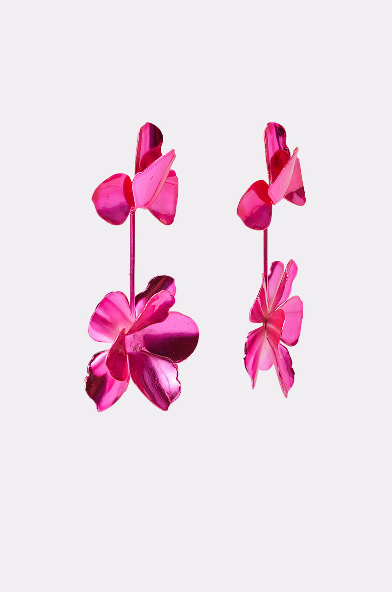 ASH FLOWER EARRING