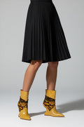 AZALEA WANG ARTOUL YELLOW COLOR BLOCKED YELLOW WEDGE BOOTIE