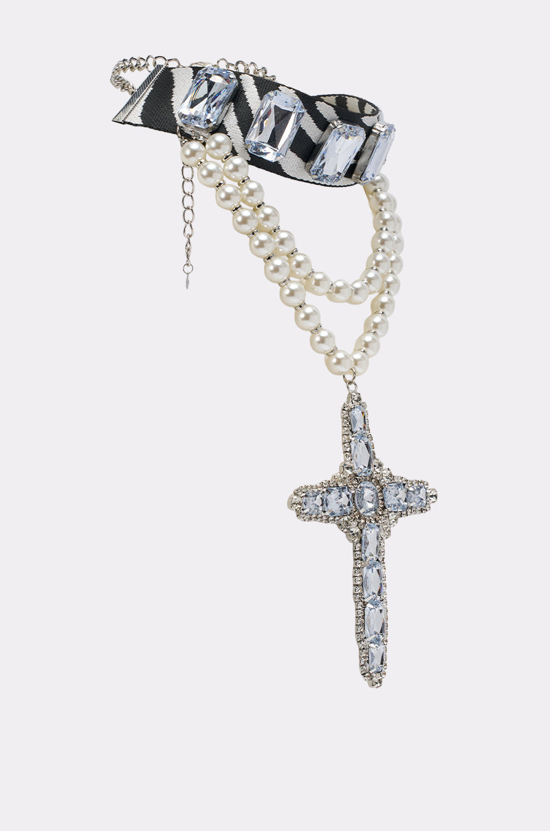 WALK ON THE WILD SIDE STATEMENT NECKLACE