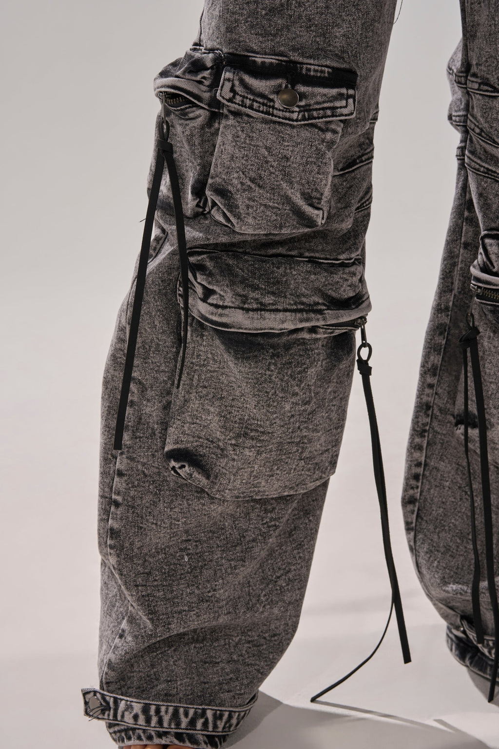 COOL GIRL DENIM CARGO PANT
