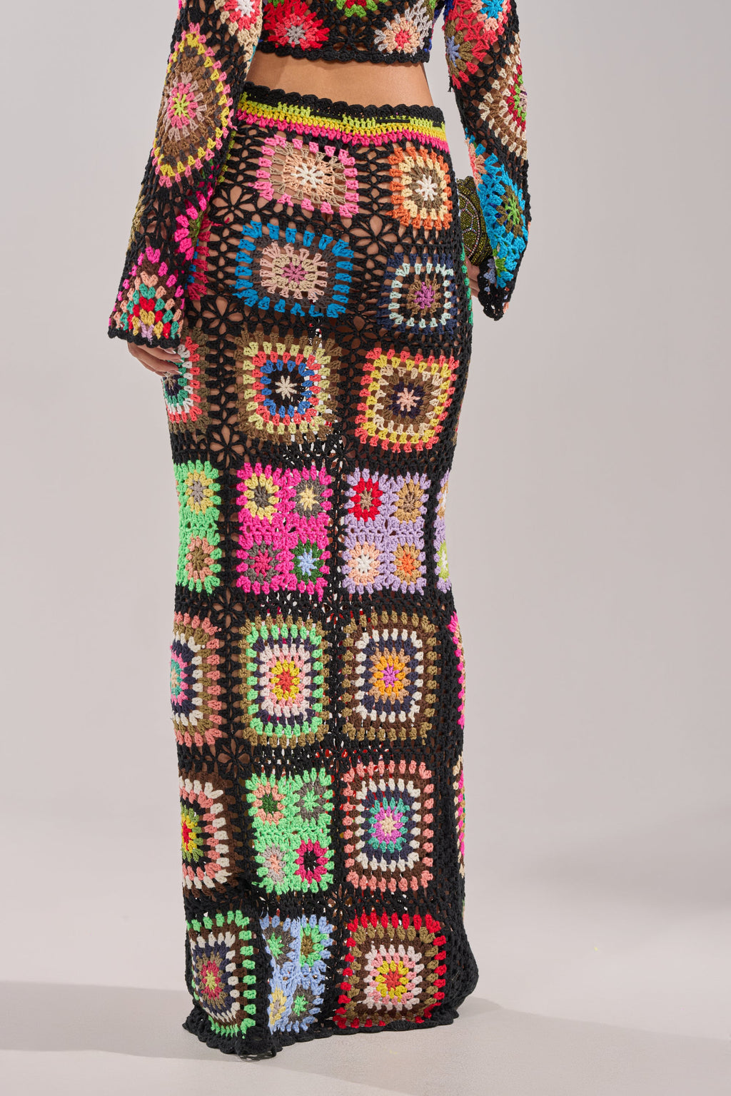 SHINE ON YOU CROCHET MAXI SKIRT