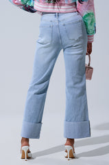 LOVE ME MORE RELAXED DENIM