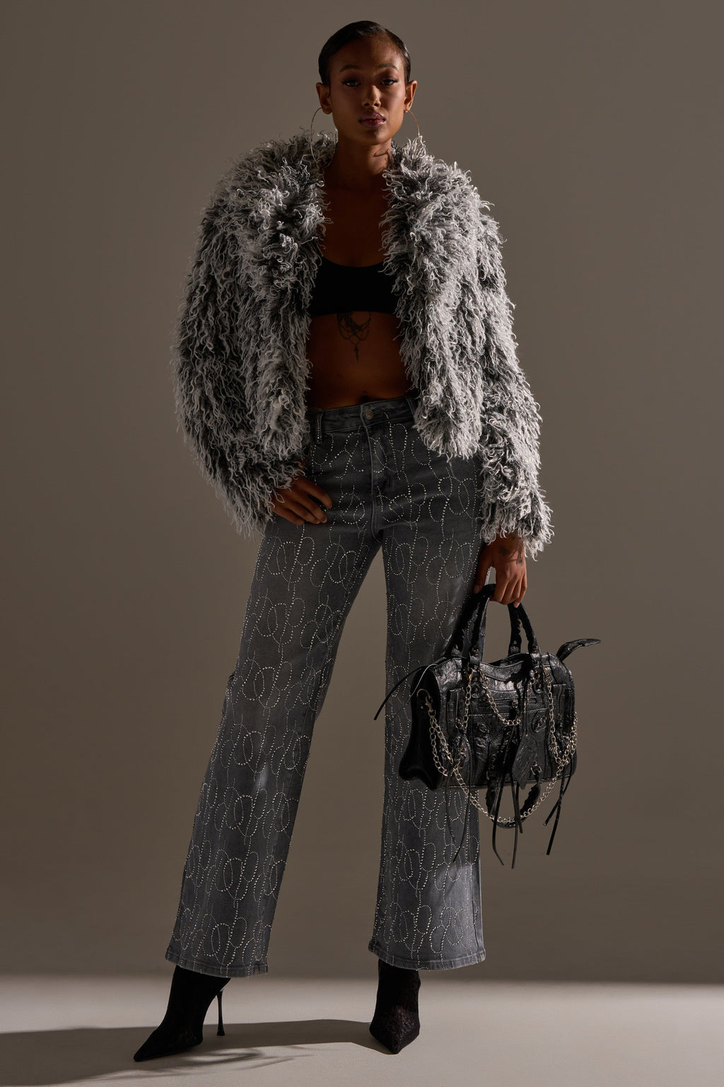 PERFECT LIKE ME EMBELLISHED DENIM