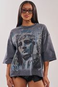 FIRST ROW DIVINE RIGHT FRENCH TERRY TEE