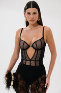 ALWAYS WANTING MORE LACE BODYSUIT