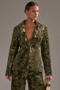 AURORA SEQUIN VELVET BLAZER