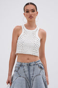 JANE GROMMET TANK TOP