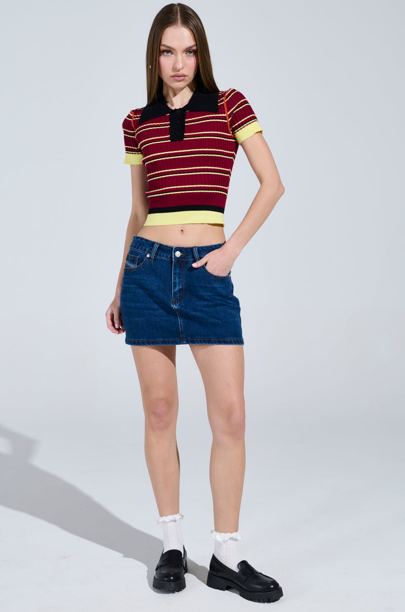 SCHOOL GIRL VIBES POLO