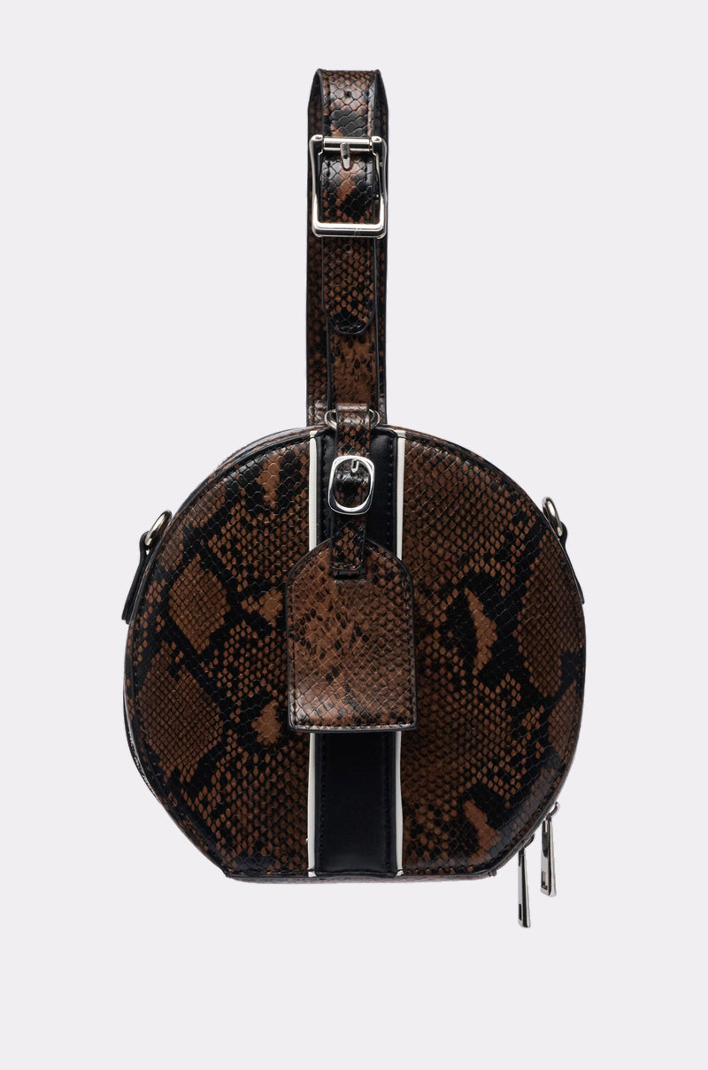 RENEGADE FAUX SNAKE PURSE