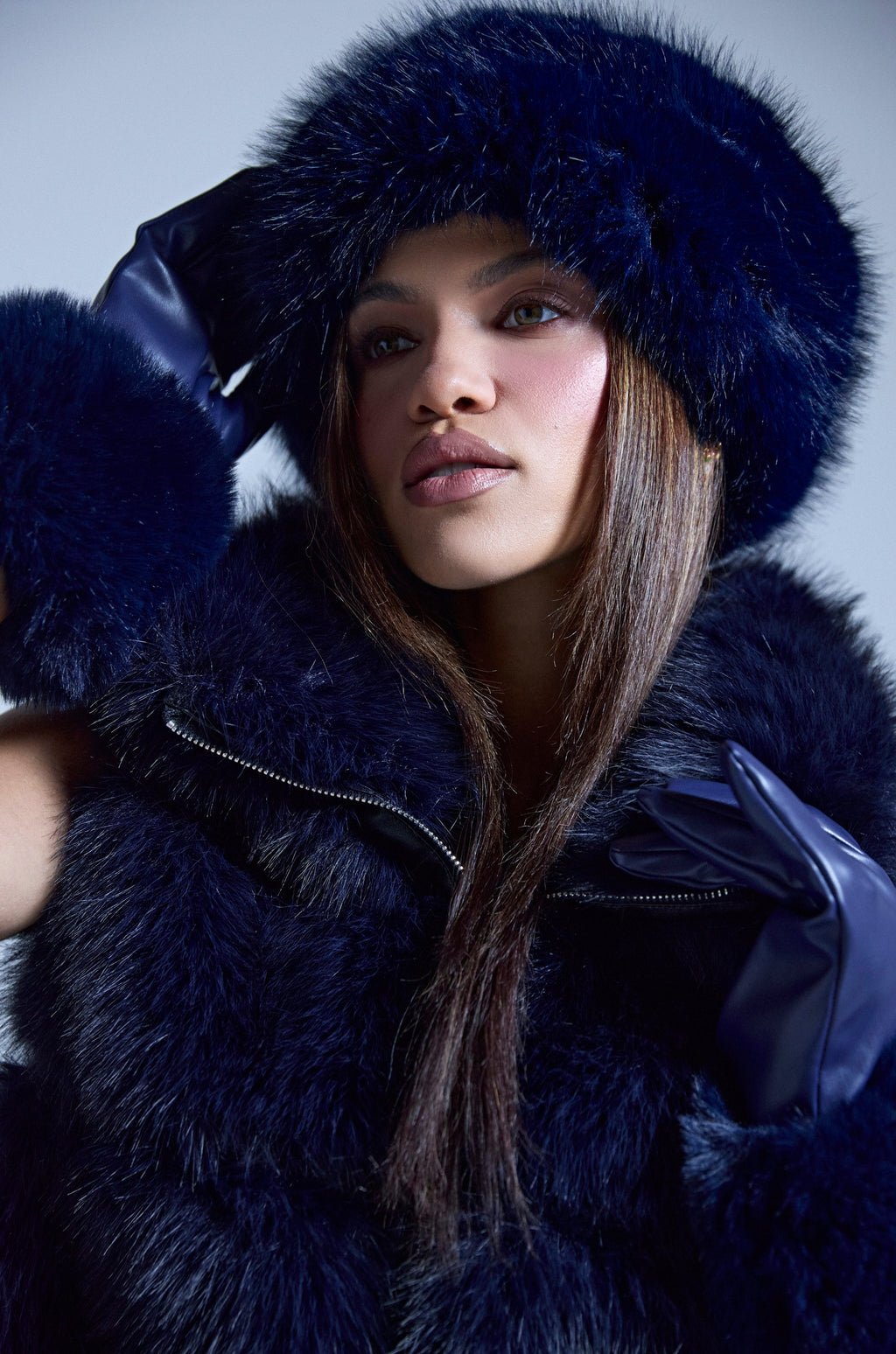 SO CHIC FAUX FUR HEADBAND