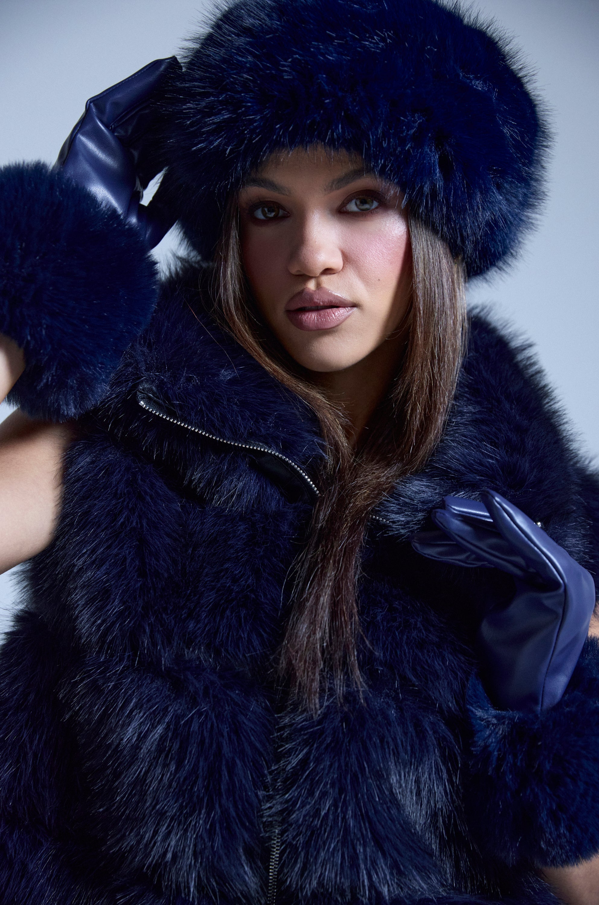 SO CHIC FAUX FUR HEADBAND