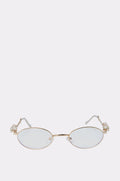PIERCED VIBES CLEAR GLASSES