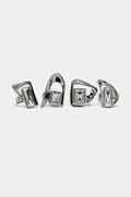 TRUDY SILVER RING SET