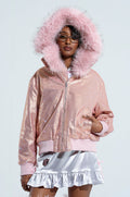EYES ON ME RHINESTONE PUFFER