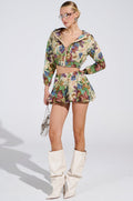 ALL ABOUT ME FLORAL MINI SKIRT