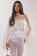 RUFFLE CITY BLOUSE