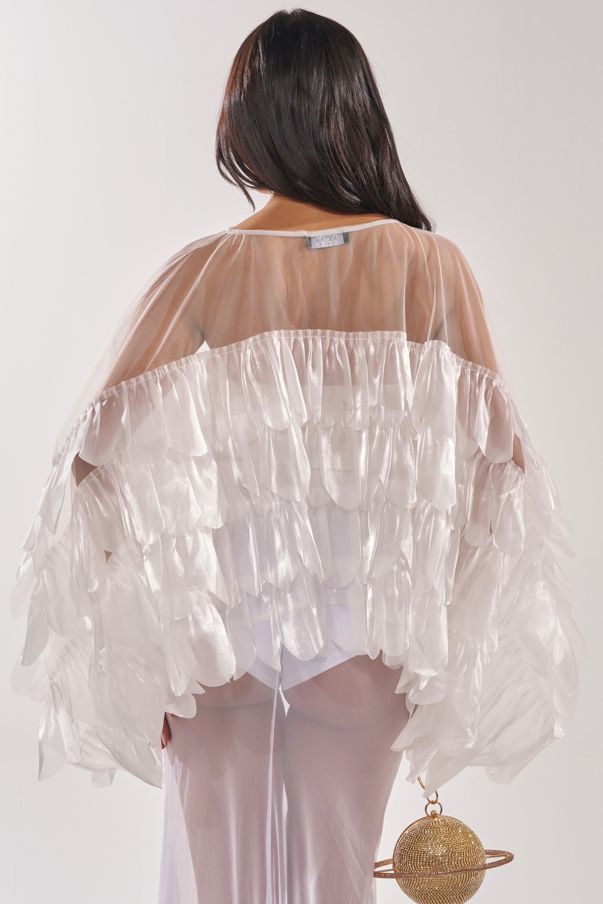 RUFFLE CITY BLOUSE