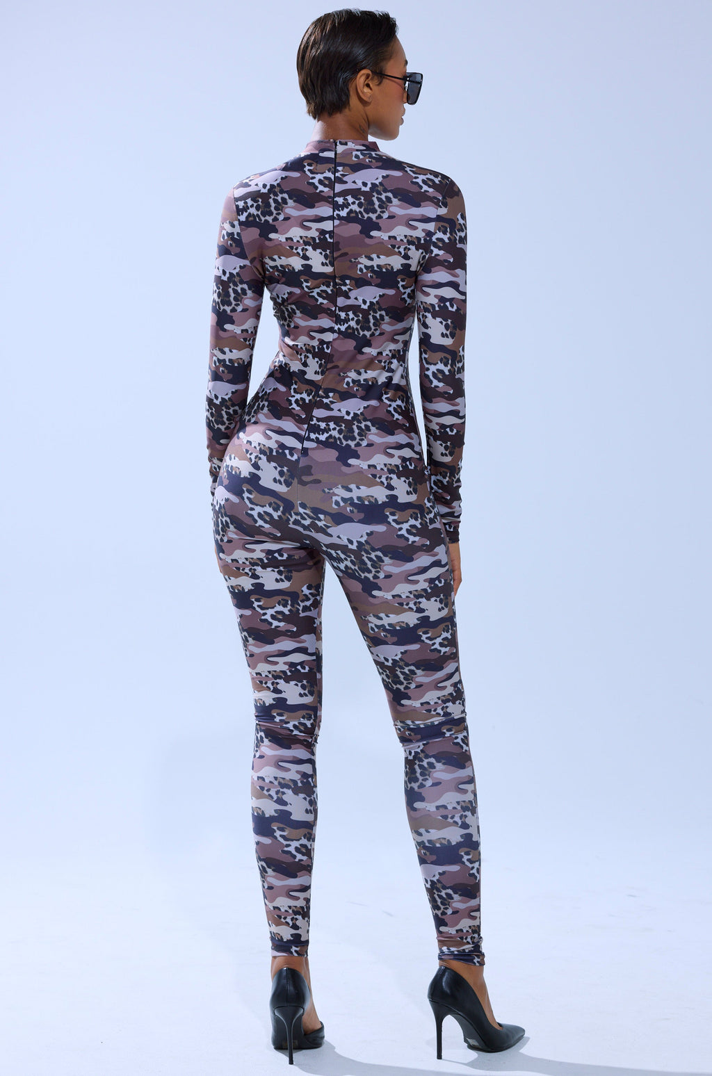 CAMO CHEETAH PRINT PLAYSUIT