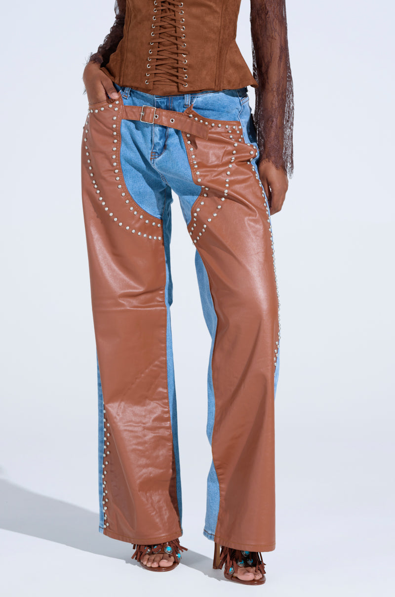 WANNA BE DENIM PANT