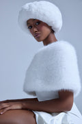 CLASSIC FAUX FUR SHAWL