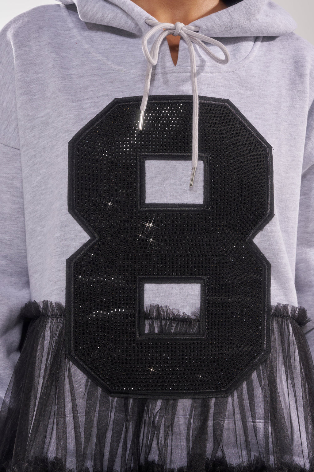 DO SOMETHING CRAZY SWEATSHIRT DRESS