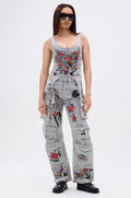 ARBOREAL DENIM CARGO PANTS