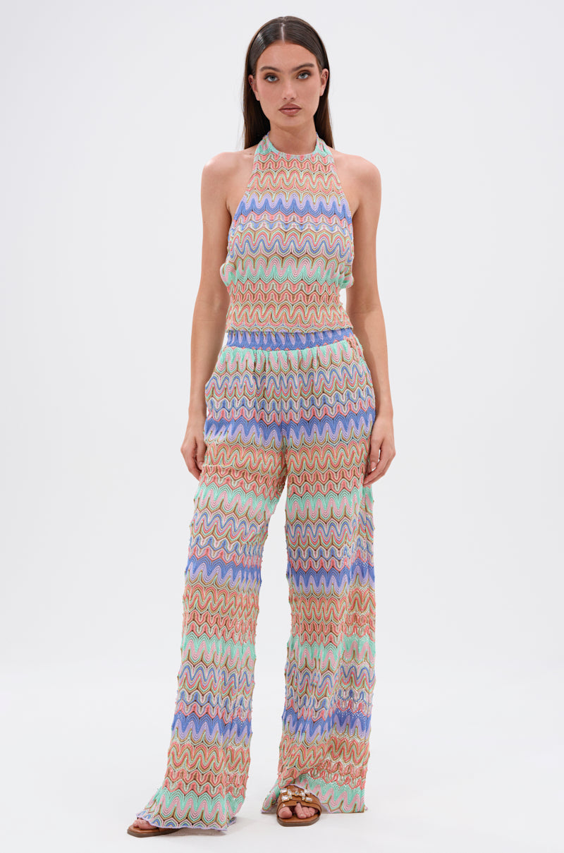 TAKE ME TO MIAMI HALTER TOP