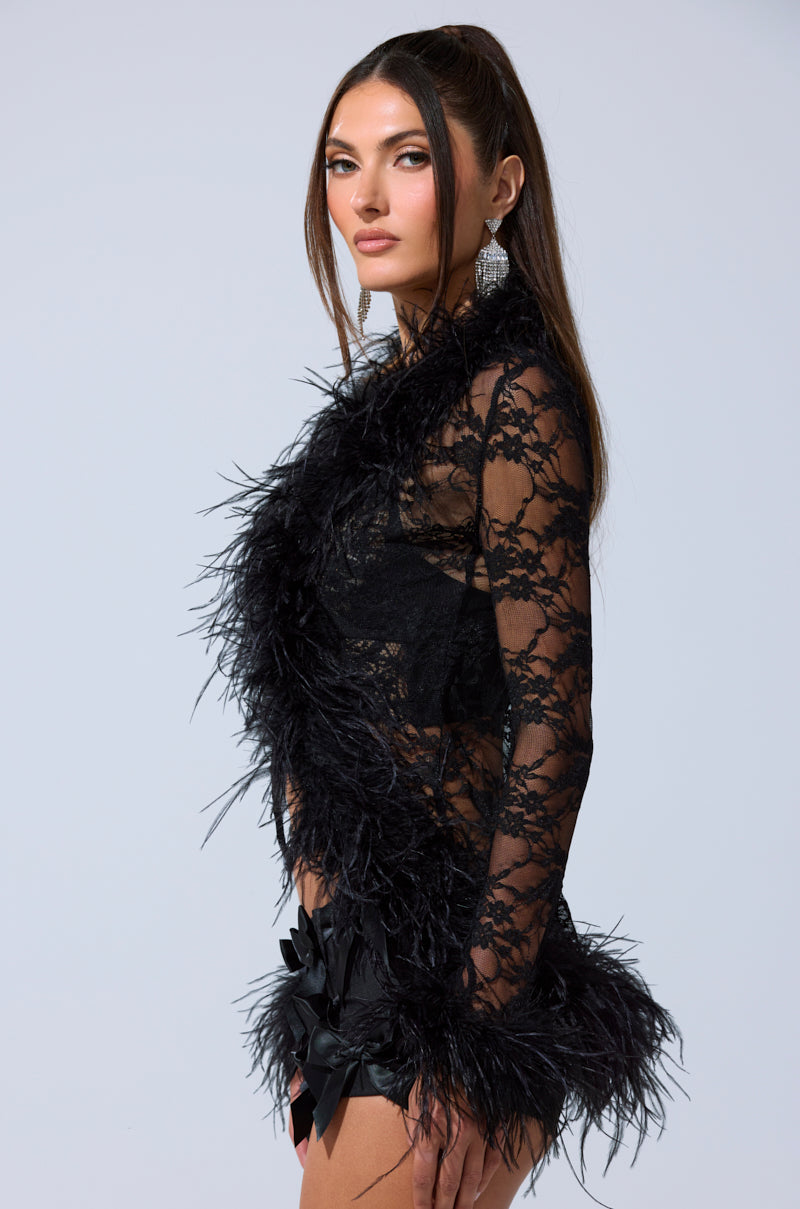 SEXY LACE BLOUSE