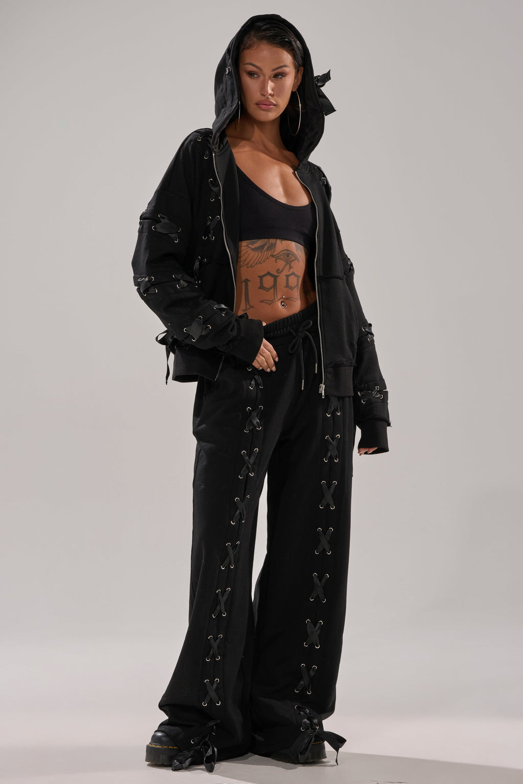 ALL LACED UP HOODIE
