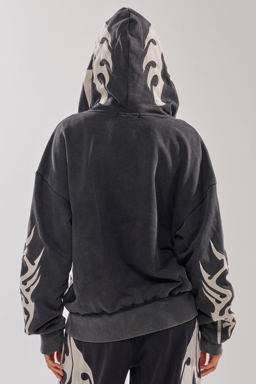 ON FIRE ZIP UP SWEATSHIRT