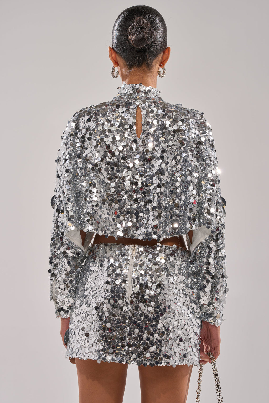 HOLIDAY BLING SEQUIN BLOUSE